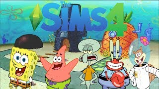 The Sims 4 Spongebob Squarepants Human Series  Create A Sim [upl. by Nyrraf734]