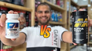 Gat Testrol Es Vs Muscletech Alpha Test  Konsa Kare Choose  Order Today wwwlasportsin [upl. by Farhsa]