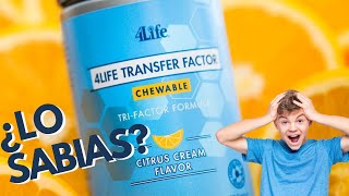 5 Curiosidades de 4life Transfer Factor Masticable [upl. by Millisent]