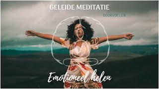 Geleide meditatie emotioneel helen doorvoelen  oceaangeluiden [upl. by Annawahs493]