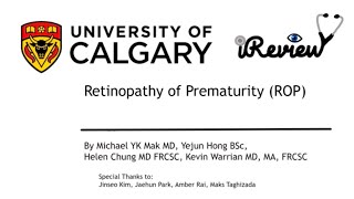 Retinopathy of Prematurity [upl. by Aidahs]