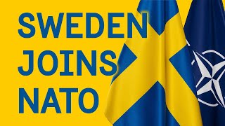 Sweden 🇸🇪 joins NATO [upl. by Hertzog]