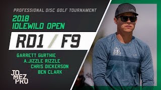 2018 Idlewild Open  R1 F9 MPO  Gurthie Risley Dickerson Clark [upl. by Nirrac281]