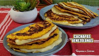 DELICIOSAS CACHAPAS VENEZOLANAS La Receta Más Fácil [upl. by Lak]