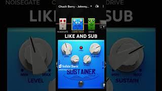 Johnny B Good  Tone tutorial guitarpedals guitarsrock electricguitar rock guitar guitared [upl. by Karin]