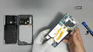 Samsung galaxy A9 2018 disassemblyReassembly Samsung galaxy A920 teardown simpal tricks [upl. by Anaiuq]