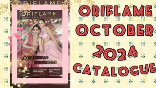 Oriflame October 2024 catalogue  Festive catalogue  New Launches  Makeup [upl. by Pish]