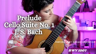 Prelude  Cello Suite No 1 BWV 1007 by JS Bach [upl. by Tteve]