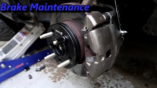 91 Honda CRX Brake Maintenance [upl. by Clarita]