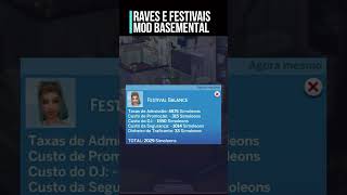 ⭐ Mods  The Sims 4  Mod Basemental Drugs  Aspiração Organizador de Festa thesims4 shorts [upl. by Leighton312]