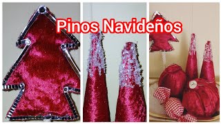 Pinitos Navideños Para Decorar 🎄 Christmas DIY Ideas para decorar Navidad 2024 🎄 [upl. by Miner]