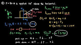 ❖ Static and Kinetic Friction ❖ [upl. by Sarette]