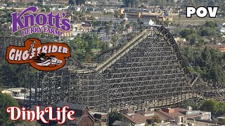 GhostRider at Knotts Berry Farm POV  Review [upl. by Any758]