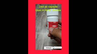 Zest az capsule Uses in Hindi Review  treat anemia price  fayde weakness Benefits [upl. by Htebazila]