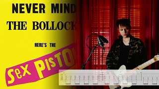 The Sex Pistols  Anarchy In The UK Guitar Tab Tutorial [upl. by Ailana]