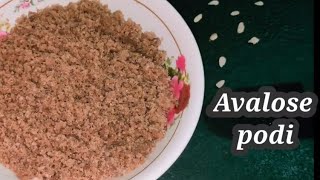 Kerala Avalose podi  no cook sweet recipes [upl. by Stiruc]