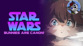 STAR WARS Visions makes Bunnies Canon New Furry Character in Starwars Visions [upl. by Hillyer174]