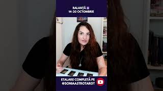 BALANȚĂ ♎️ 1420 OCTOMBRIE SHORT tarot [upl. by Constanta]