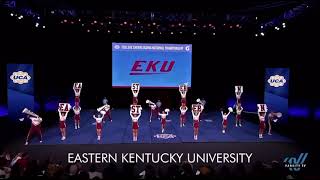 Eastern Kentucky University Small Coed D1 CHAMPIONS  UCA College Nationals 2024 [upl. by Nyved]