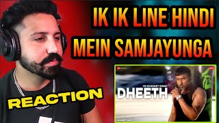 DHEETH  Full Video Reaction  Explained And Translate  Yo Yo Honey Singh [upl. by Tony]