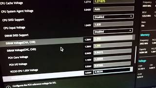 Bios settings of x99 i7 5820k fully overclocked example Super computer 2019 [upl. by Candide]