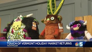 Touch of Vermont Holiday Market returns after COVID19 hiatus [upl. by Thorne]