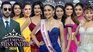 UNEDITED  Femina Miss India 2024 Grand Finale  Raghav Juyal Sangeeta BijlaniNeha Dhupia [upl. by Eirised]