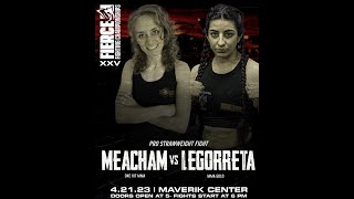 FREE FIERCE FIGHT KATARINA LEGORETTA VS MADIE MEACHAM [upl. by Arbba]