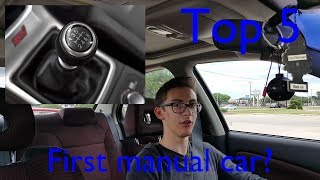 The 5 Best Cars to Learn Stick Manual Transmission In [upl. by Jumbala]