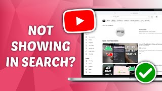 How to Fix YouTube Channel Not Showing in SEARCH [upl. by Elwin]