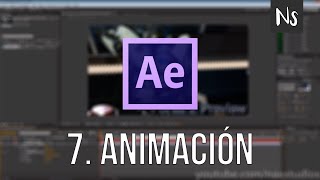 Curso básico de Adobe After Effects  7 Animación [upl. by Ynnaej]