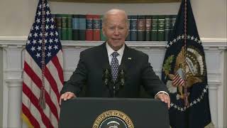 Pres Biden delivers remarks on the response efforts to Hurricane Helene [upl. by Dyrraj747]