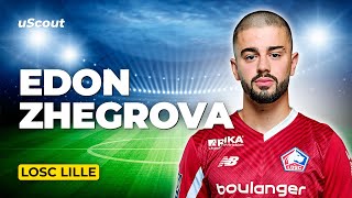 How Good Is Edon Zhegrova at Losc Lille [upl. by Kcirnek]