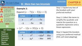 Topic 85  More than two binomials [upl. by Hayse]