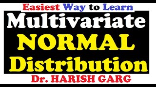 Multivariate Normal Distribution [upl. by Dnalel]