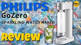 Better than SodaStream We Review the Philips GoZero Sparkling Water Maker 🥤 [upl. by Ayamat]