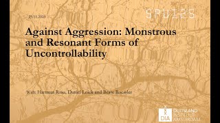 Against Aggression Monstrous and Resonant Forms of Uncontrollability [upl. by Ball]