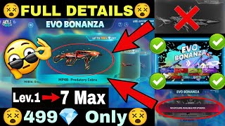 Evo Bonanza Event mein kitna diamond lagega Evo Bonanza Free fire No Evo Guns available for upgrade [upl. by Swee]