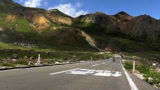 TRIUMPH Touring FUKUSHIMA 福島 磐梯吾妻スカイライン 2013 1080 [upl. by Adnolrehs126]