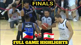 FINALS  Strong Group PH vs Al Riyadi Full Game Highlights  33rd Dubai International Basketball [upl. by Sanson]