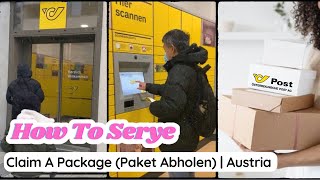 How To Claim Your Package At Österreichische Post AG  Packstation Paket Abholen  WonderMomLife [upl. by Curr232]