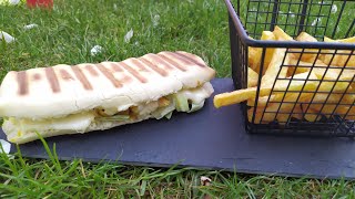 recette des pains panini au poulet maison ramadan [upl. by Coe]