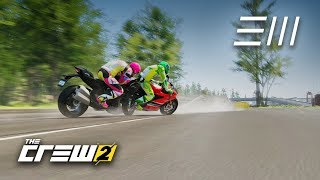 The Crew 2  Kawasaki Ninja H2 vs Ducati Panigale R  Maxed Out Motorbikes Collide [upl. by Louanne139]