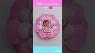 Moana🌺 Presilha de cabelo diy shorts viral se inscreva no canal [upl. by Xed]