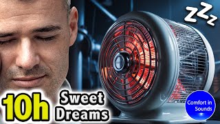 THOUSANDS OF PEOPLE Are Sleeping with THIS White Noise  Classic Heater Sound to Sleep or Study [upl. by Huberman]