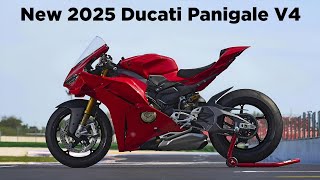 All New 2025 Ducati Panigale V4  Full Specs and Details [upl. by Heger]