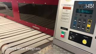 Wax program  Flatwork ironer  Chicago [upl. by Arem]