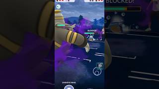 Give Shadow Dusknoir a BROOM 🧹 😤 shorts gobattleleague pokemongo [upl. by Boot]