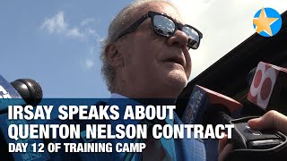 Day 12 of Indianapolis Colts training campl Joint practice with Lions Irsay speaks [upl. by Cornel]