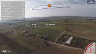 F550 Hexacopter Range Test 4000 meters [upl. by Ilise377]